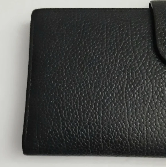 Jacob de Julia Paris black pebbled leather wallet - Picture 4 of 16